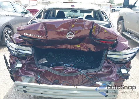 2025 Nissan Sentra Sv z USA, uszkodzony, nr VIN 3N1AB8CV9SY363896